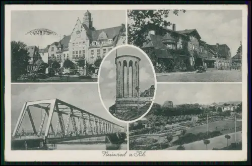 AK Neuwied am Rhein 1943 Feldpost an Wehrmacht Funker mit FPN-Nummer in Pocking