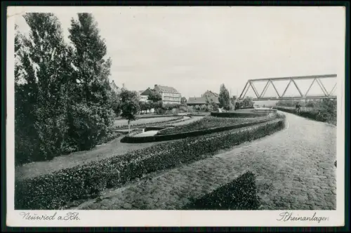 AK Neuwied am Rhein - 1943 Feldpost an Wehrmacht Funker in Pocking Niederbayern