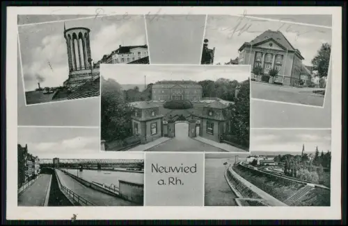 AK - Neuwied am Rhein - 1942 Feldpost gelaufen -an Wehrmacht Ingenieur Hagen NRW