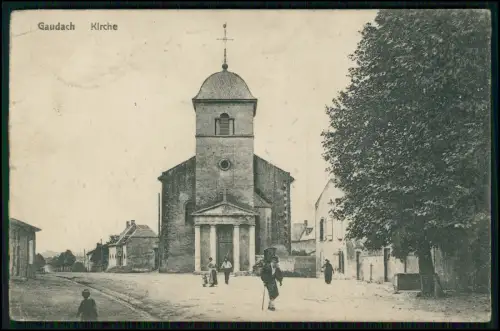 AK 1. WK - Gaudach Jouy aux Arches Moselle Lothringen - 1918 Feldpost gelaufen