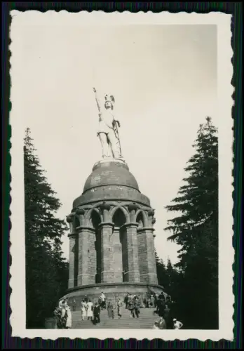 6x Foto - Detmold Hiddesen Grotenburg Teutoburger Wald Horn Bad Meinberg