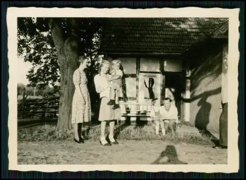8x Foto - Südlengern Bünde Enger Klosterbauerschaft Oberbauerschaft 1935-40