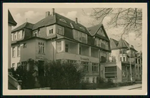 Foto AK - Ostseebad Kühlungsborn, FDGB Erholungsheim Nordischer Hof Straßenseite