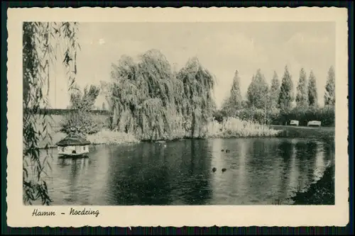 AK - Hamm in Westfalen - Partie am Nordring Anlagen Teich - 1936