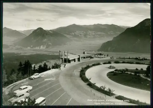Foto AK - Kanzelkehre an der neuen Achenseestraße - Zillertal Tirol Österreich