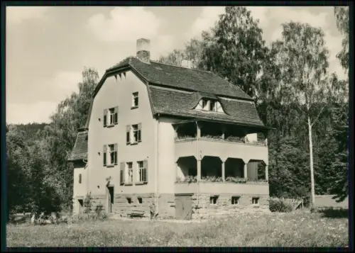 4x Foto AK - Breitenbach Wetterzeube Burgenlandkreis - FDGB Genesungsheim Diehr