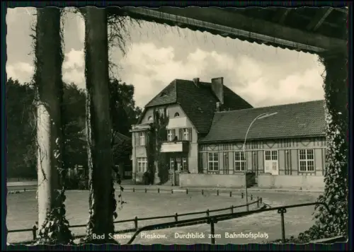 11x Foto AK - Bad Saarow Pieskow Kreis Oder Spree - Bahnhof und andere Ansichten