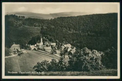 AK - Nordenau Schmallenberg im Hochsauerlandkreis - 1936 nach Wanne-Eickel gel.