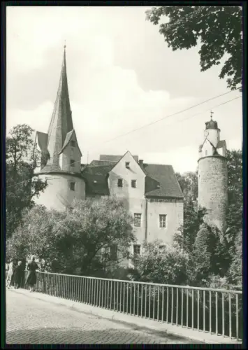 2x Echt Foto AK - Ansichtskarte Postkarte Hartenstein im Erzgebirge Sachsen