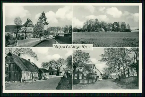 2x AK - Velgen Hanstedt - Kr. Uelzrn Han. Niedersachsen -  Ortspartie Ansichten