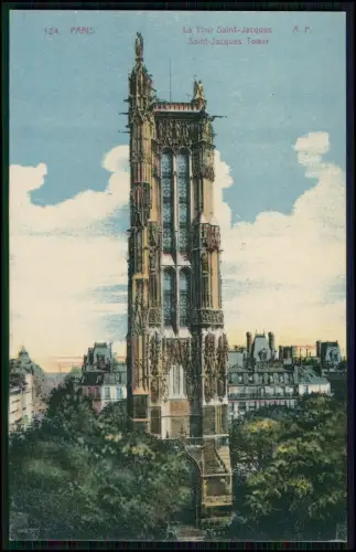 10x AK - 1. WK - Ansichtskarte - Paris Frankreich - Diverse Ansichten - 1914-18