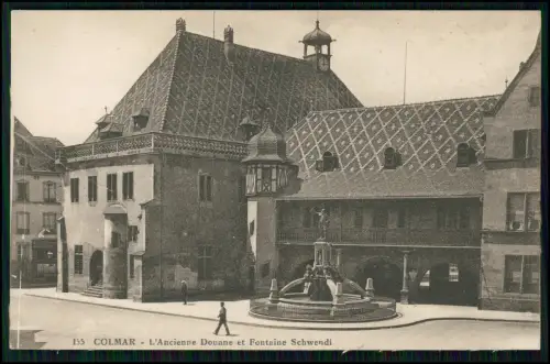 3x AK 1. WK - Ansichtskarte Postkarte - Colmar Kolmar Elsass Haut Rhin - 1914-18