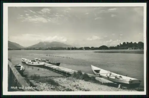 Foto AK - Urfahrn in Breitbrunn am Chiemsee - Bootsanleger - Rosenheim Bayern