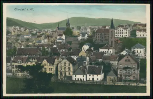 3x AK - Werdohl im Märkischen Sauerlandkreis - Ansichten - 1935 gelaufen