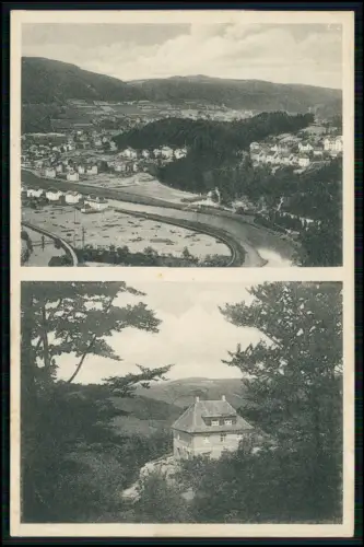 3x AK - Eveking Werdohl im Sauerland - Forsthaus Gaststätte Blick ins Lennetal