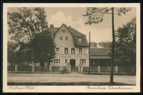 AK - Düben - Ferienhein Eisenhammer Dübener Heide Lrs. Wittenberg - 1927 gel.
