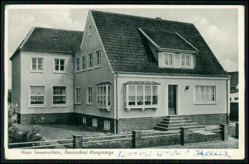 AK - Kinderkurheim Haus Sonnenschein - auf der Insel Wangerooge Nordsee