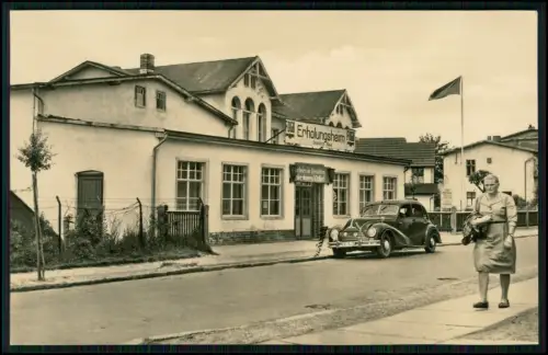 Foto AK - FDGB-Erholungsheim Deutsches Haus - im Ostseebad Koserow - auf Usedom