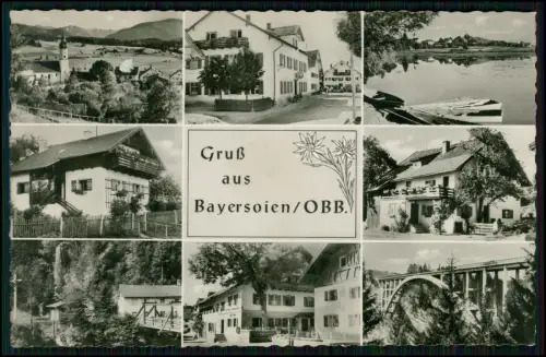 AK - Bad Bayersoien in Oberbayern OBB - Collage Mehrfachansicht 8 Motive vom Ort