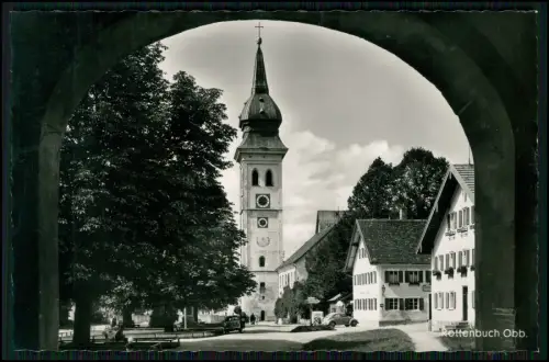 Foto AK - Rottenbuch Oberbayern - Blick Stiftskirche Pfarrkirche Mariä Geburt
