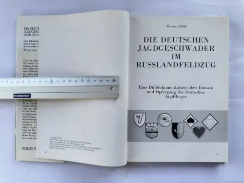 Die deutschen Jagdgeschwader im Russlandfeldzug - Werner Held - ISBN 