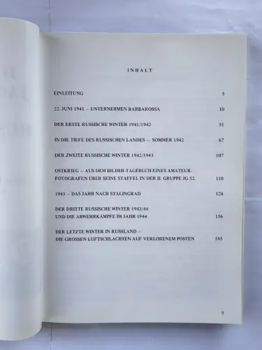 Die deutschen Jagdgeschwader im Russlandfeldzug - Werner Held - ISBN 