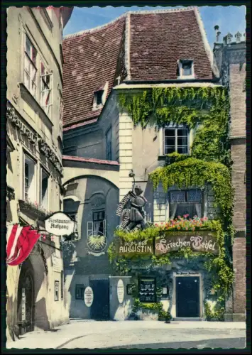 AK - Griechen Beisel in Wien Österreich - Wiener Gasthaus - in der Griechengasse