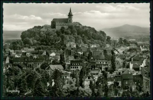 Echt Foto AK - Blick auf Siegburg - Michaelsberg mit Benediktinerabtei - Cekade