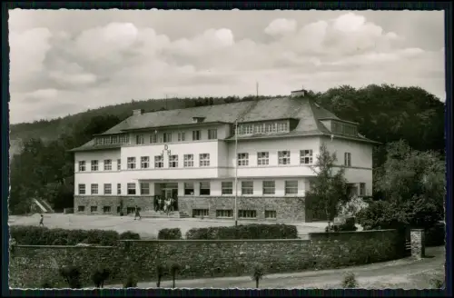 Echt Foto AK - Jugendherberge Rüdesheim am Rhein - auf dem Niederwald