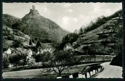 Echt Foto AK - Tal der Ehrenburg im Ehrbachtal - Nähe von Brodenbach an d. Mosel