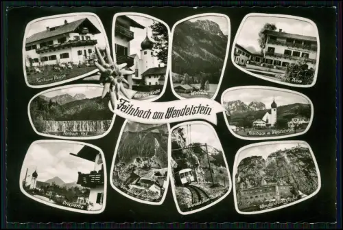 2x Foto AK - Bad Feilnbach am Wendelstein in Bayern - Jenbachparadies ......