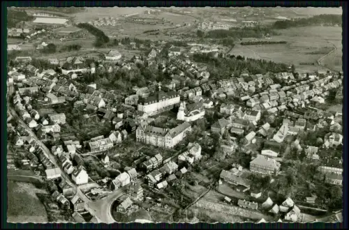 Echt Foto AK - Clausthal-Zellerfeld im Oberharz - Luftbild Fliegeraufnahme .....