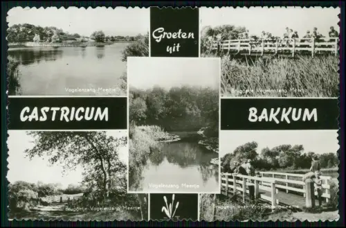 Foto AK - Ansichten des Vogelenzang Meertje in Castricum und Bakkum Niederlande