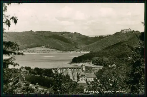 Foto AK - Edertalsperre am Edersee -  im Naturpark Kellerwald - nähe Kassel