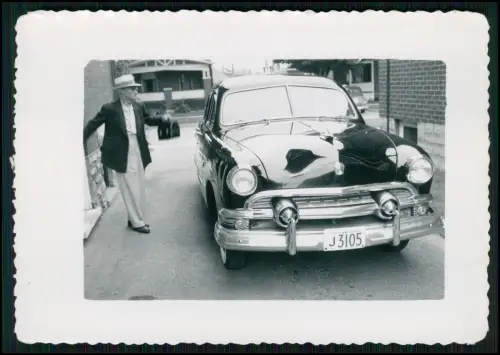 Foto - PKW Kfz Auto Oldtimer - 1951 Ford Custom Flathead V8 Shoebox ?