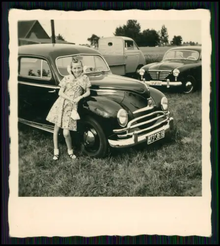Foto - PKW Kfz Auto Oldtimer - Ford Taunus G93A ? Kennzeichen 73-3618 nach 1948