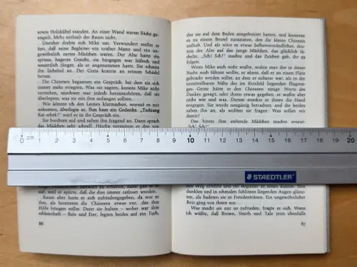 Mike Schlapphut - von C. C. Bergius - Cover mit Flugzeug Silhouetten - 126 Seite