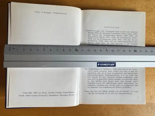 Deutsche Kriegsschiffe in zwei Jahrhunderten - Günter Prochnow - 136 Seiten 1964