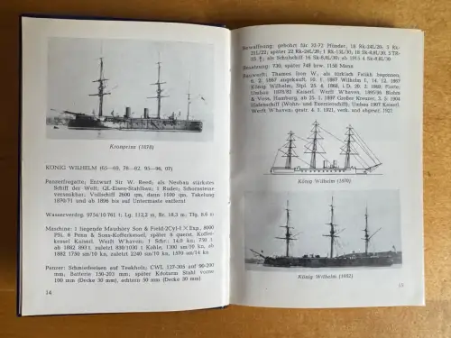 Deutsche Kriegsschiffe in zwei Jahrhunderten - Günter Prochnow - 136 Seiten 1964