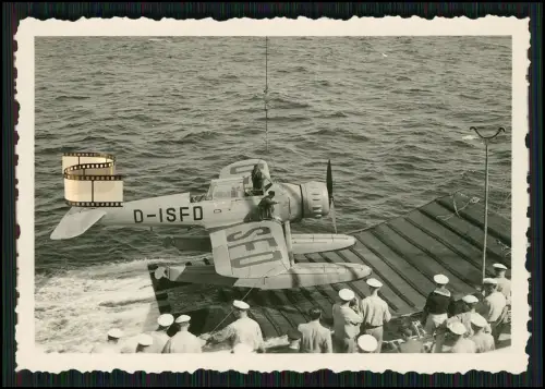 Foto - Wasserflugzeug Aircraft Arado Ar 196 - WK II Kriegsmarine Kennung D-ISFD