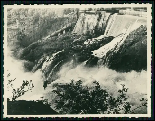 Foto - Langfossen Åkrafjord ? - Wasserfall Etne Vestland - in Norwegen 1940