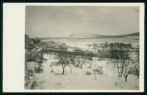 Foto AK 1. WK - Winterstellung bei Woinville Meuse Grand Est Lothringen 1918