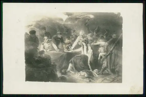 Foto AK - leidende Volk Uniformierte Männer Generäle, Monarchen oder Politiker