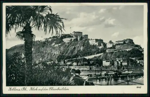 3x AK Ehrenbreitstein u.a. Koblenz Feldpost 1940 Reserve Teillazarett St. Josef