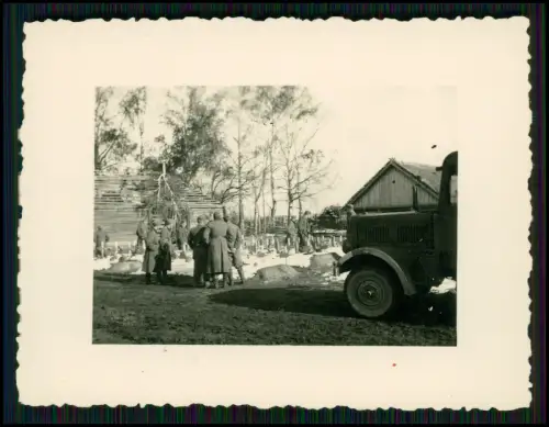 7x Foto - Soldaten Wehrmacht - Gräber Kreuze Namen - Douaumont und andere