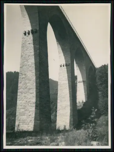 Foto AK Steinviadukt Eisenbahnviadukt Ravenna Viadukt im Höllental Schwarzwald