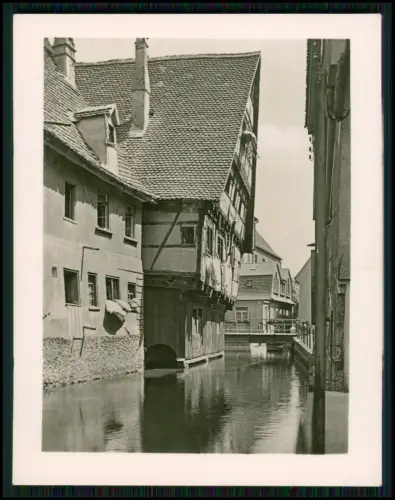 5x Foto Ulm an der Donau - Ulmer Münster - das schiefe Haus a.d. Blau und andere