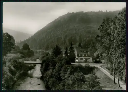 Foto AK Gasthof Pension zur Eyachbrücke Höfen - Enz bei Wildbad - Post Neuenbürg