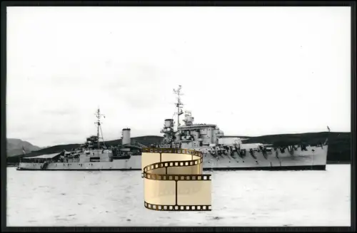 Foto 14x9cm - HMS Superb (25) - leichter Kreuzer - Minotaur-Klasse - Royal Navy