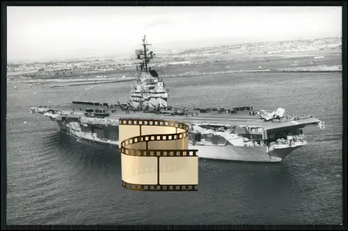 Foto 14x9cm - USS Hancock (CVA-19) - USA Flugzeugträger - Essex-Klasse - 1944